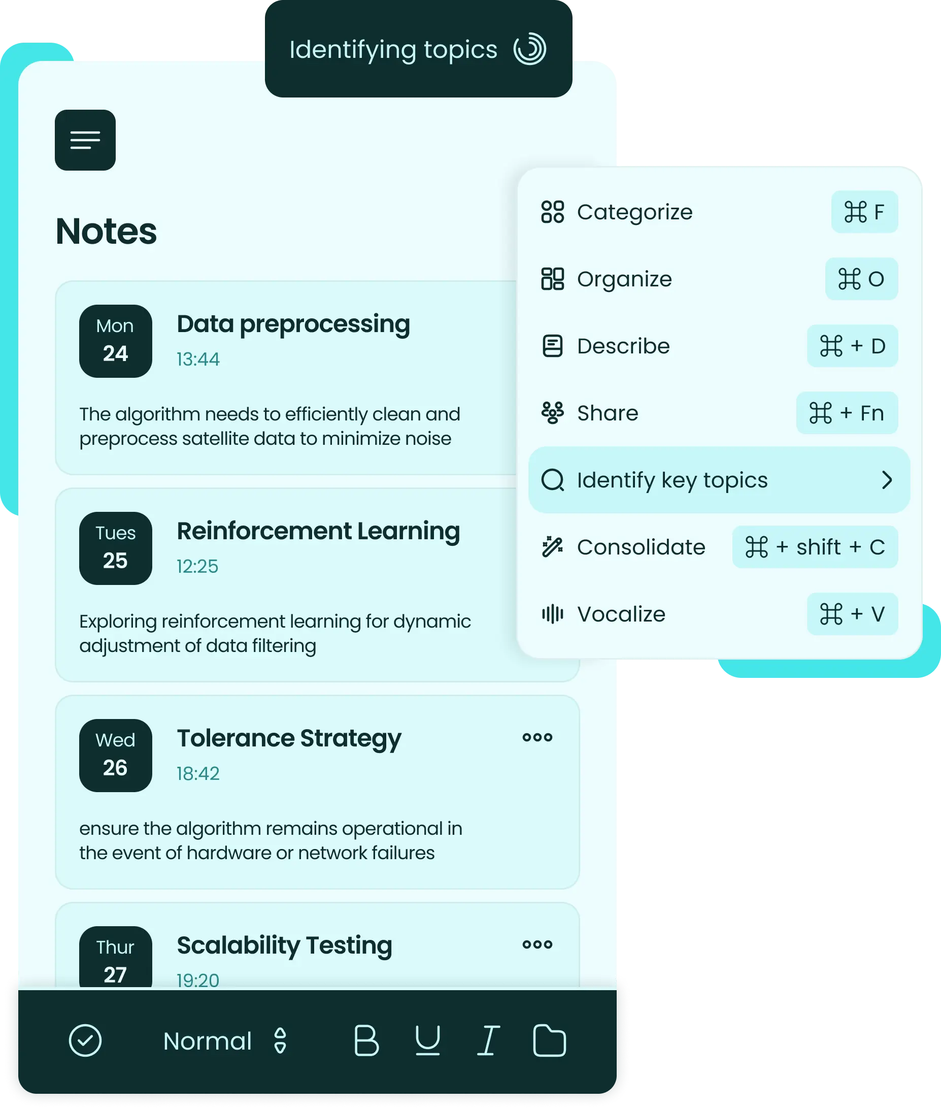 Smart Organization Iphone Graphic